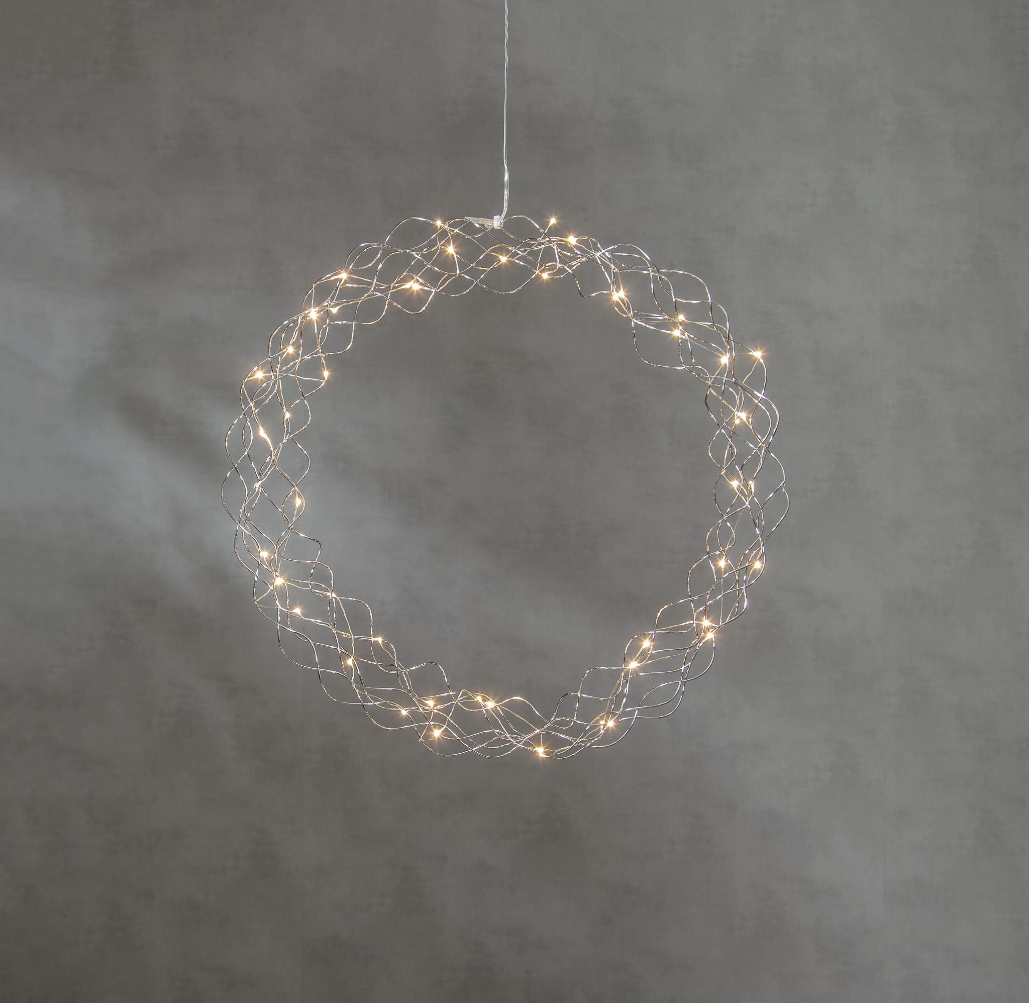 Hängende Dekoration Curly - IP20, Warmweiss, 50 LED