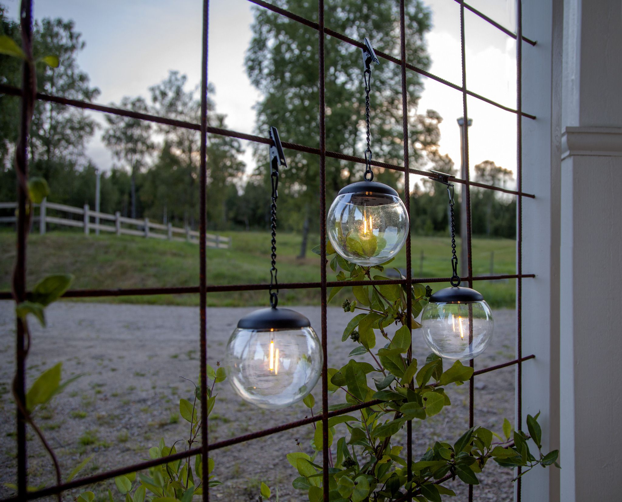 Solar Decoration Globe - IP40, Warmweiss, 3 LED's