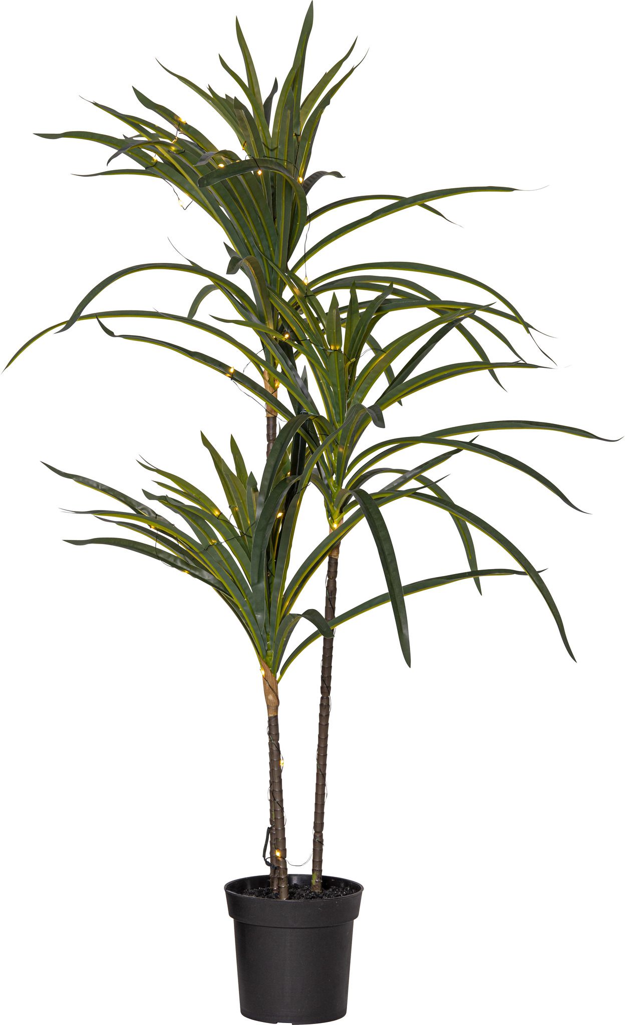 Decorativer Baum Bali - Indoor, Warmweiss, Grün