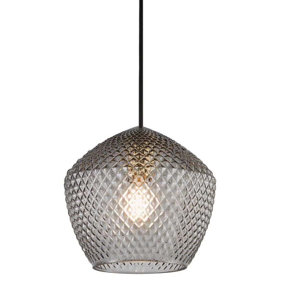 Orbiform, Pendelleuchte, Smoke - E27, max. 40W, IP20