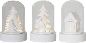 Tavolo decorazione cupola - IP20, Warmweiss, 3 LED
