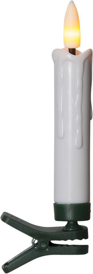 Kerzen Weihnachtsbeleuchtung Flamme - IP20, Warmweiss, 10 LED