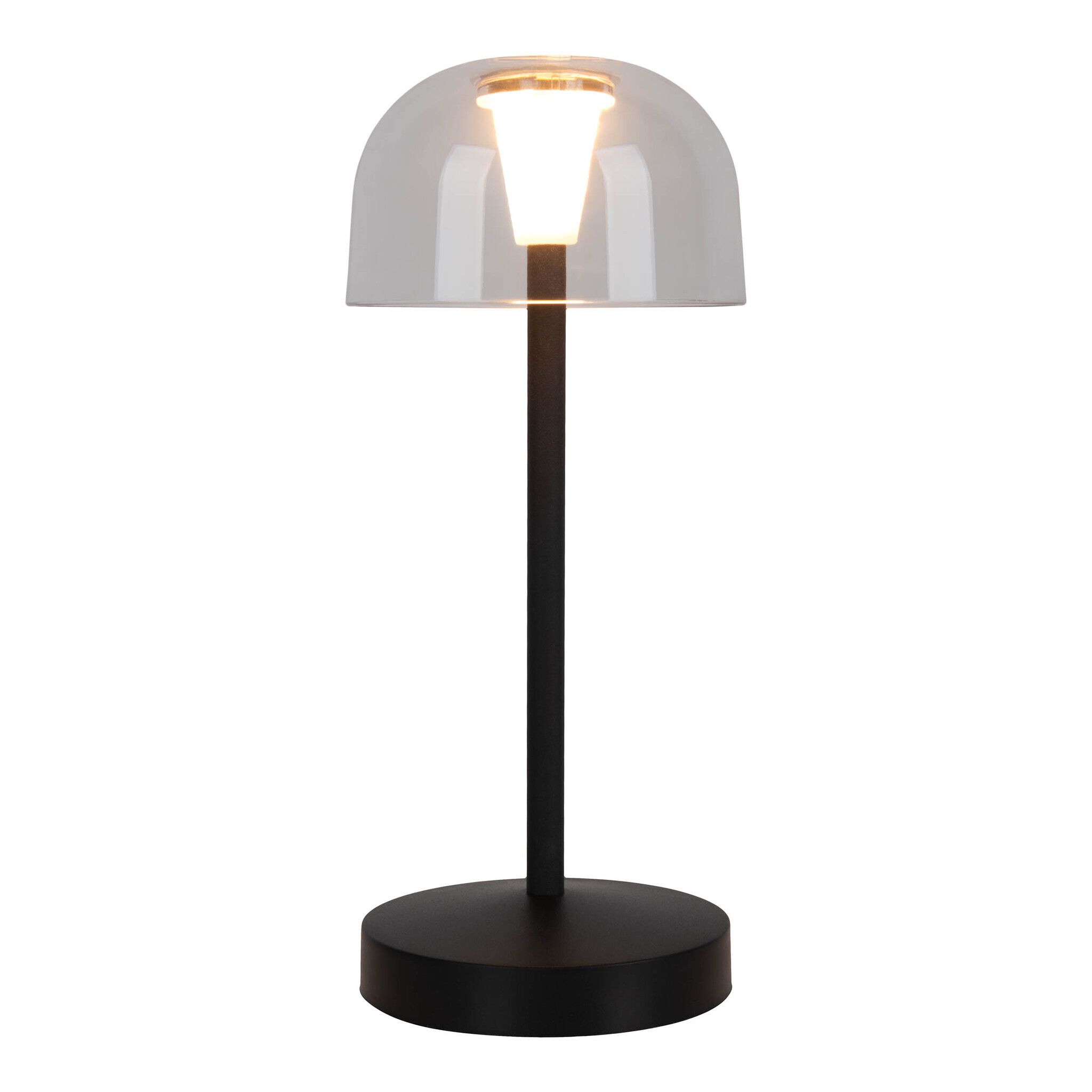Akku- Tischleuchte GOMBA schwarz 2er Set - LED-Modul, 1W, IP54