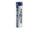 Lithium-Ionen Batterie 18650 - Li-Ion Akku 18650 2600 mAh, 3.6V, silber, geschützter Akku aufgrund Sicherheitsbeschaltung