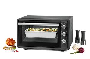 Forno di cottura e cottura alla griglia BG 1650 - Back & Grill Ofen, Schwarz, 1650W