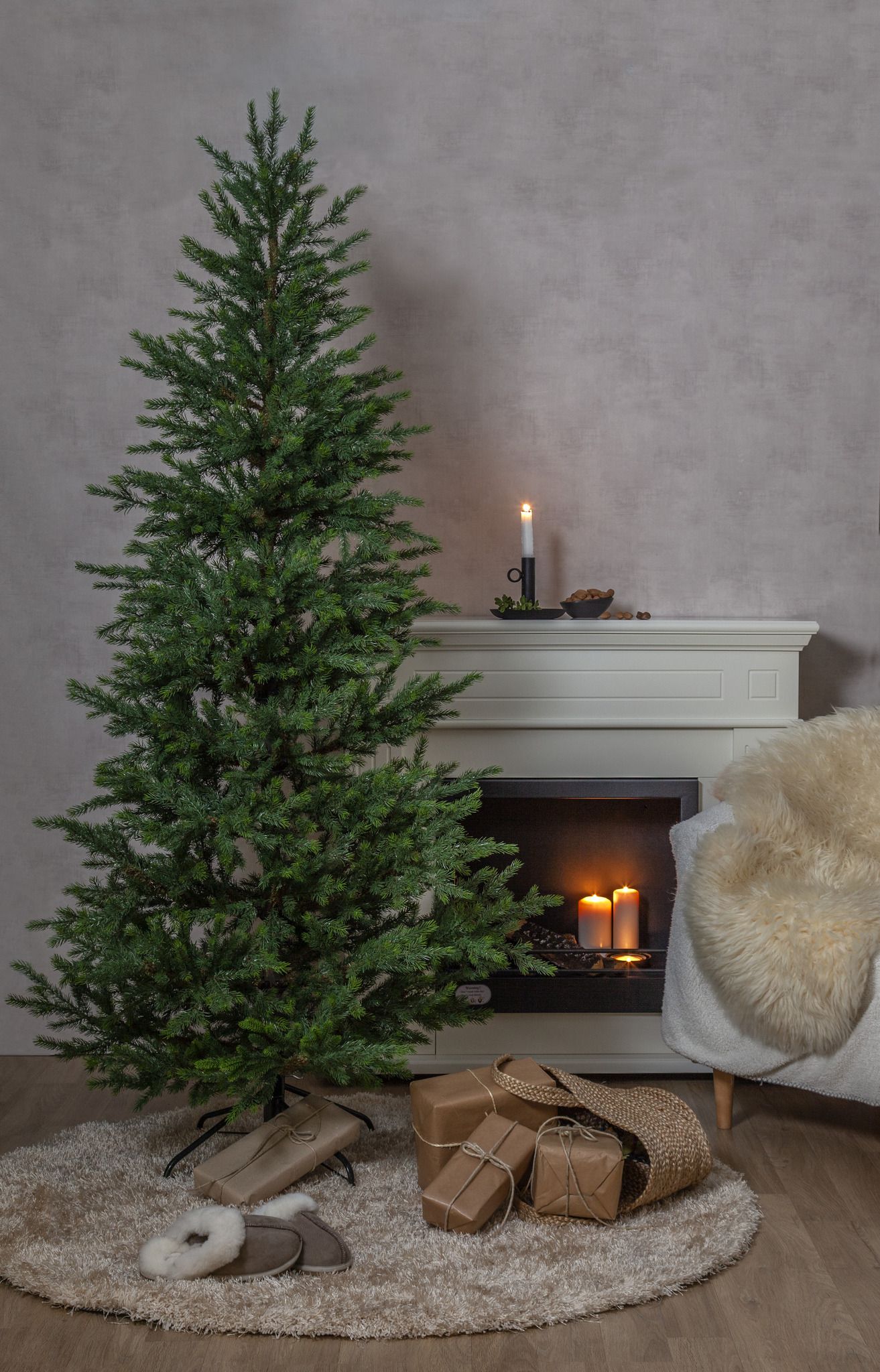 Weihnachtsbaum Malung - Outdoor, Grün, 200cm