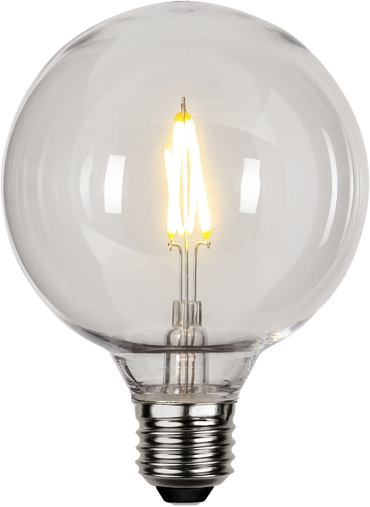 LED Leuchtmittel E27 G95 Outdoor Lighting PC Cover Filament - E27, 100Lm, 1W, 230V