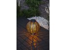 Solar Laterne MENKAR - Amber LED, IP44, 1800K
