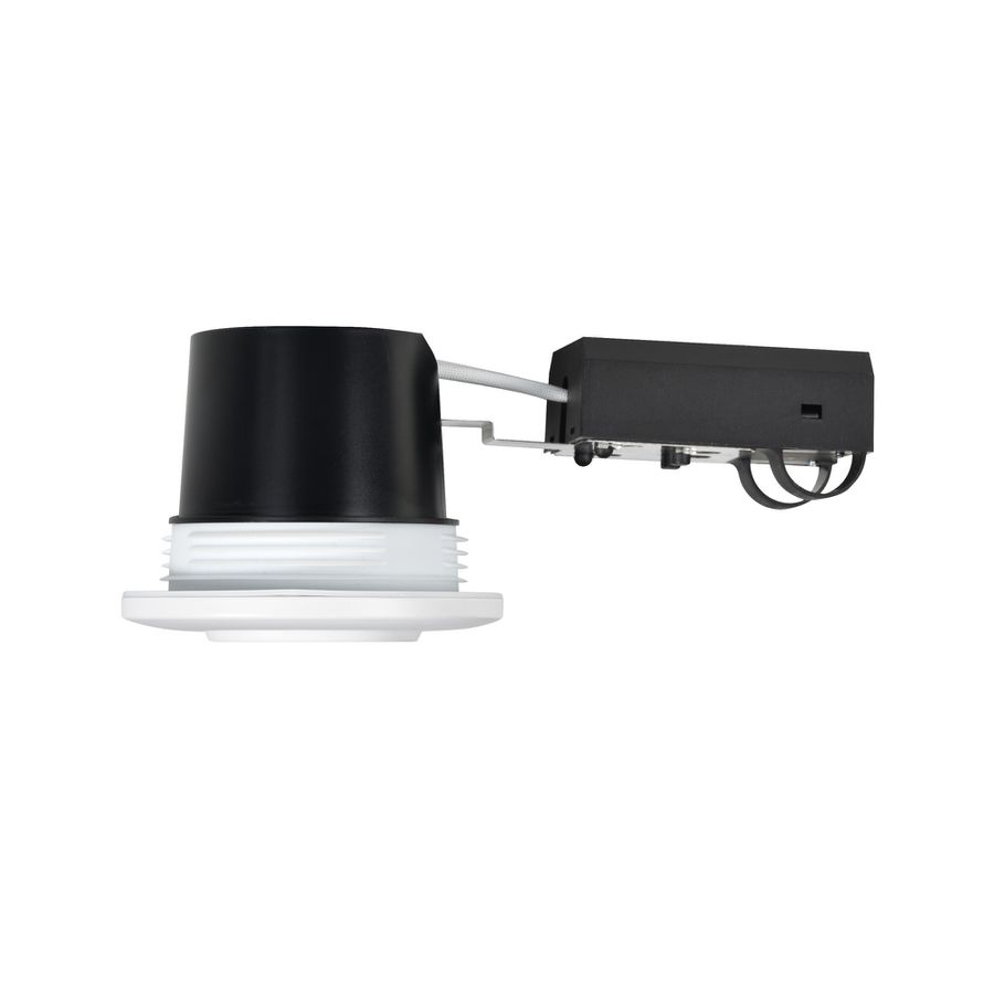 Einbaudownlight UMBERTO - GU10 (exkl.), max. 7.5W, IP44, weiss, optional (Leuchtmittel), D=79mm, B=96mm, H=66mm, BL=76mm