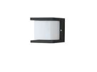 LED Wandleuchte CUBO (3000K) - 10W, 900lm, 3000K, IP54, 150°, schwarz, nicht dimmbar, L=100mm, B=100mm, H=100mm