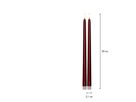 LED Dinner Kerze 2 pack Flamme Metal - Indoor, 39 cm Höhe,Timerfunktion