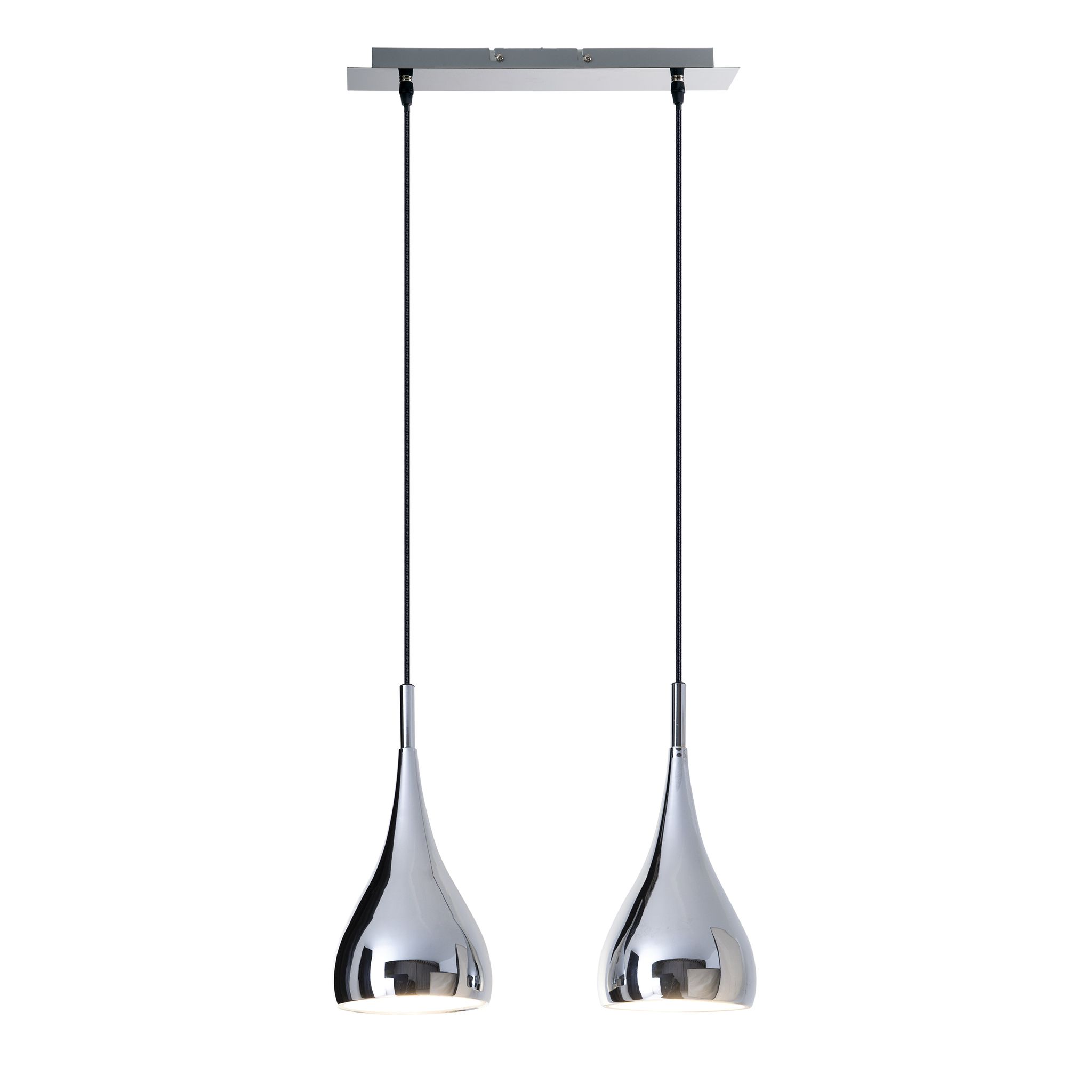 2-er Pendelleuchte Style - E27, 80W, IP20