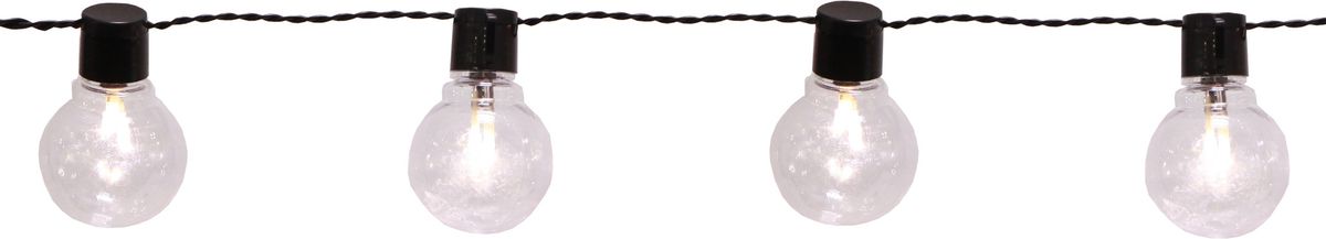 Catena di luci Partaj - IP44 - Stecker IP55, Warmweiss, 16 LED's, 450cm