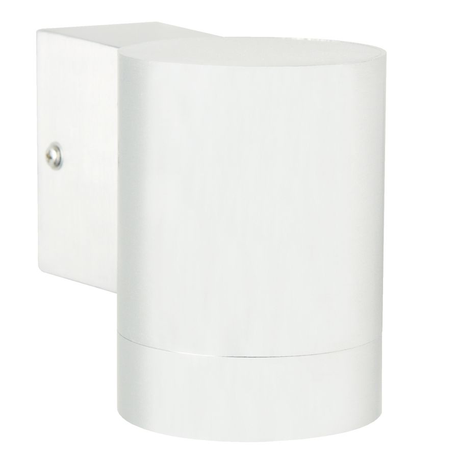 Wandleuchte Tin Maxi - 1xGU10 (exklusiv), max.35W, IP54, weiss, dimmbar (optional Leuchtmittel), D=76mm, H=105mm