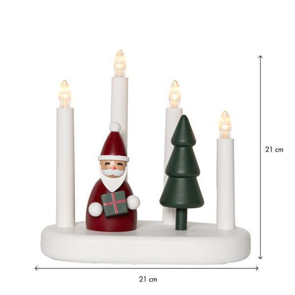 Kerzenhalter Santa - IP20, LED