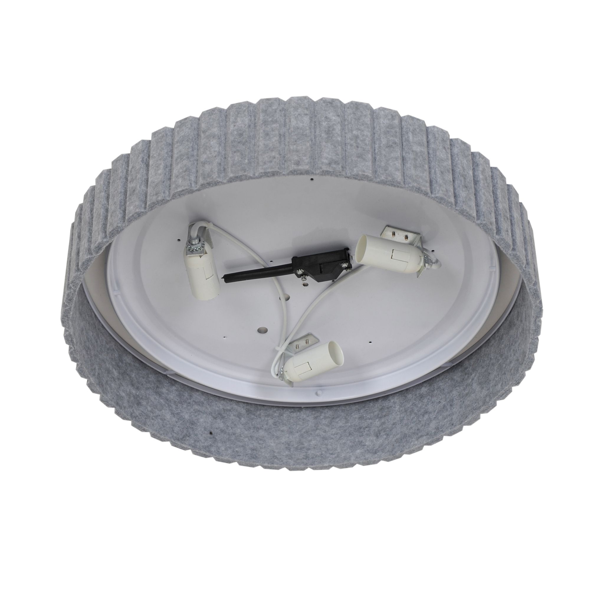 Deckenleuchte Corato 40 Grau - 3x15W, E14, IP20