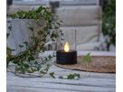 Solar Laterne Puloun - Schwarz, Lichtfarbe Warm Gelb