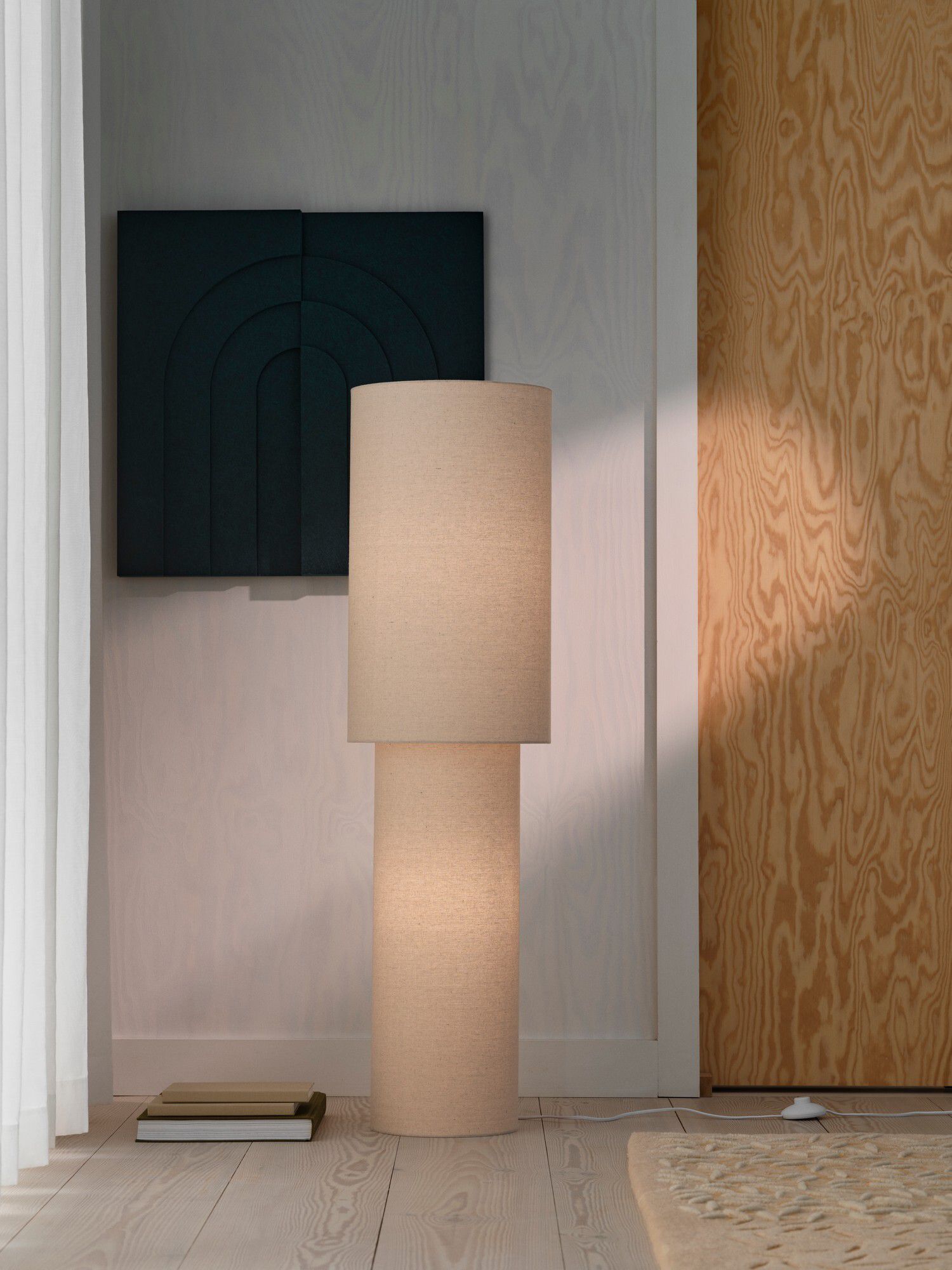 Stehlampe Izara 110 Beige - E27, IP20, 230V