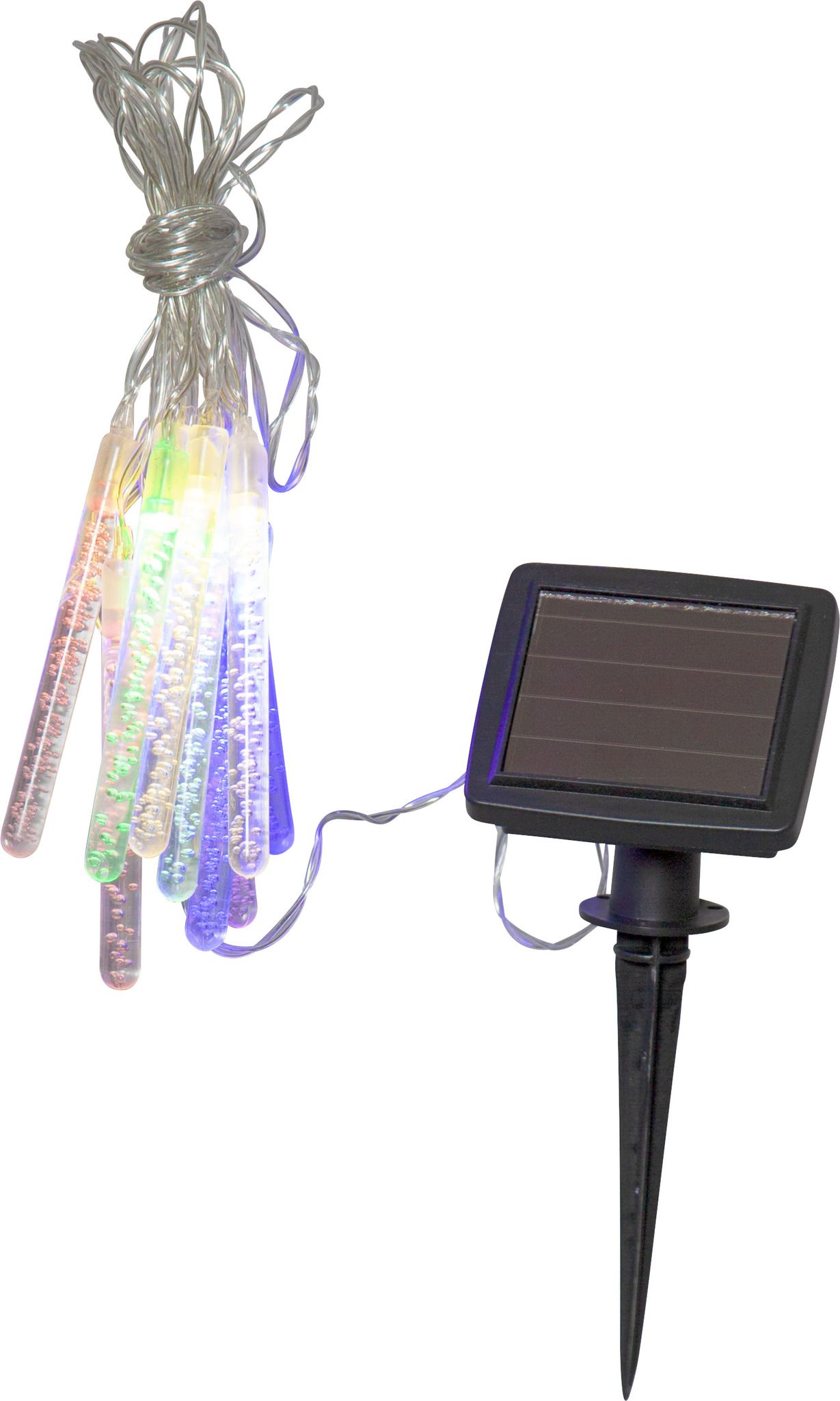 Solar Lichterkette Bubbly Light-chain - IP44, Multicolor, Dämmerungssensor
