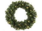 Kranz Alaska - Grün, 24 LEDs, IP44