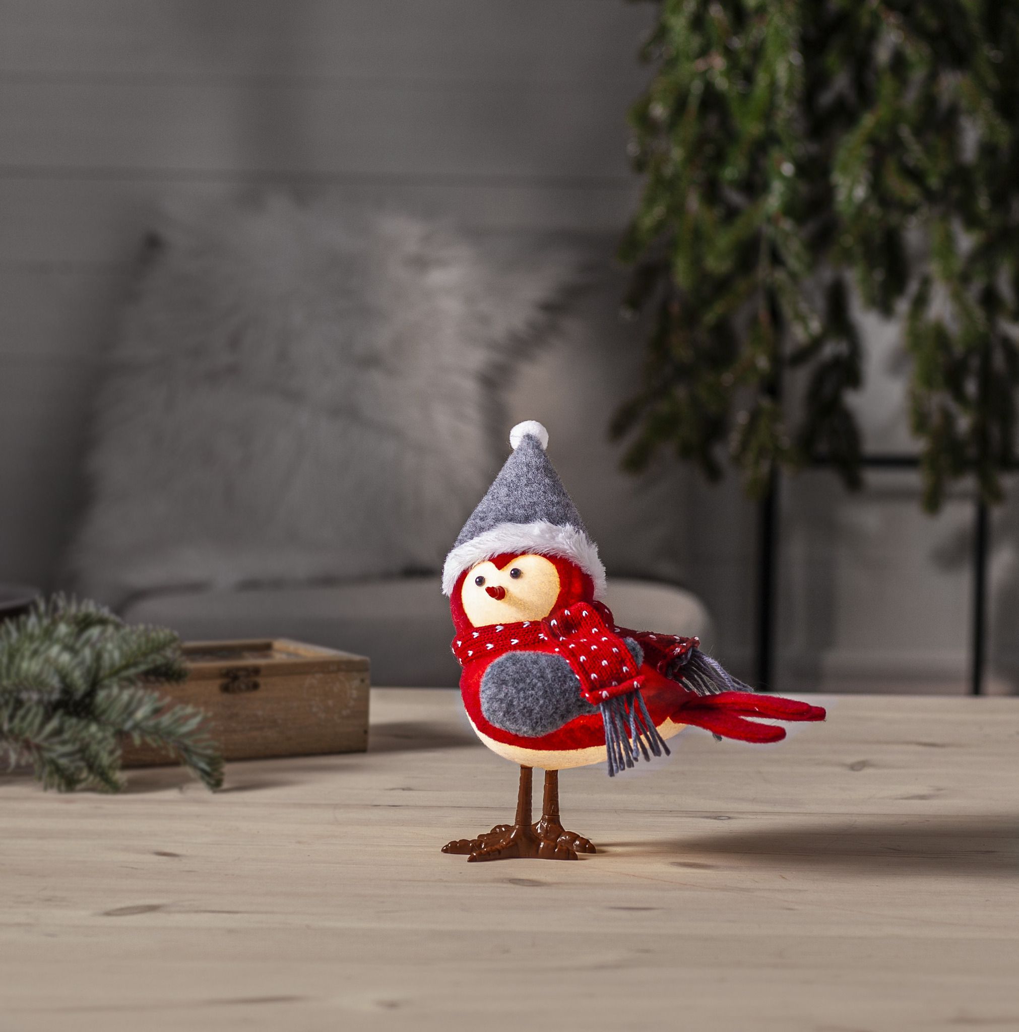 Figur Joylight - IP20, Warmweiss,Rot