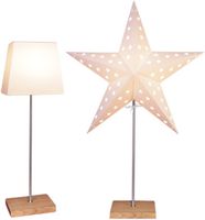 Tischdekoration Star Leo - E14, weiss, IP20