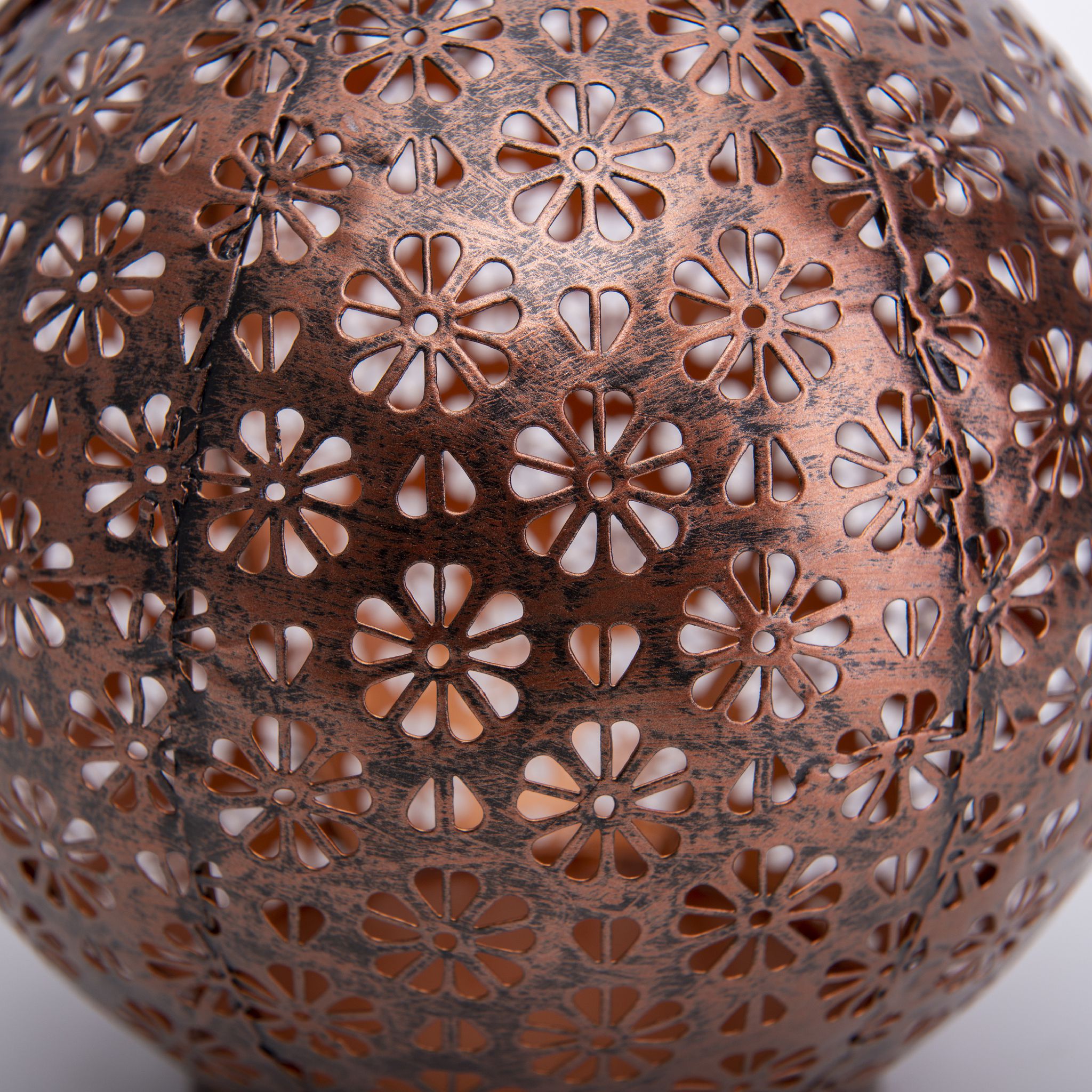 2er-Set LED Deko-Solarleuchte lb: 18cm bronze - 2er-Set LED Deko-Solarleuchte lb: 18cm bronze