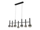 7er LED Pendelleuchte  SINGAPUR  L: 98cm schwarz - IP20, LED-Modul, Schwarz