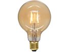 LED Leuchtmittel E27 G95 Plain Amber - E27, 80Lm, 2000K, 0.75W, 220-240VAC