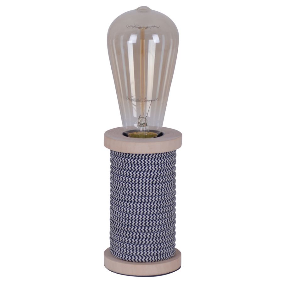 Tischleuchte Max schwarz/weiß h: 12cm - E27, 40W, IP20