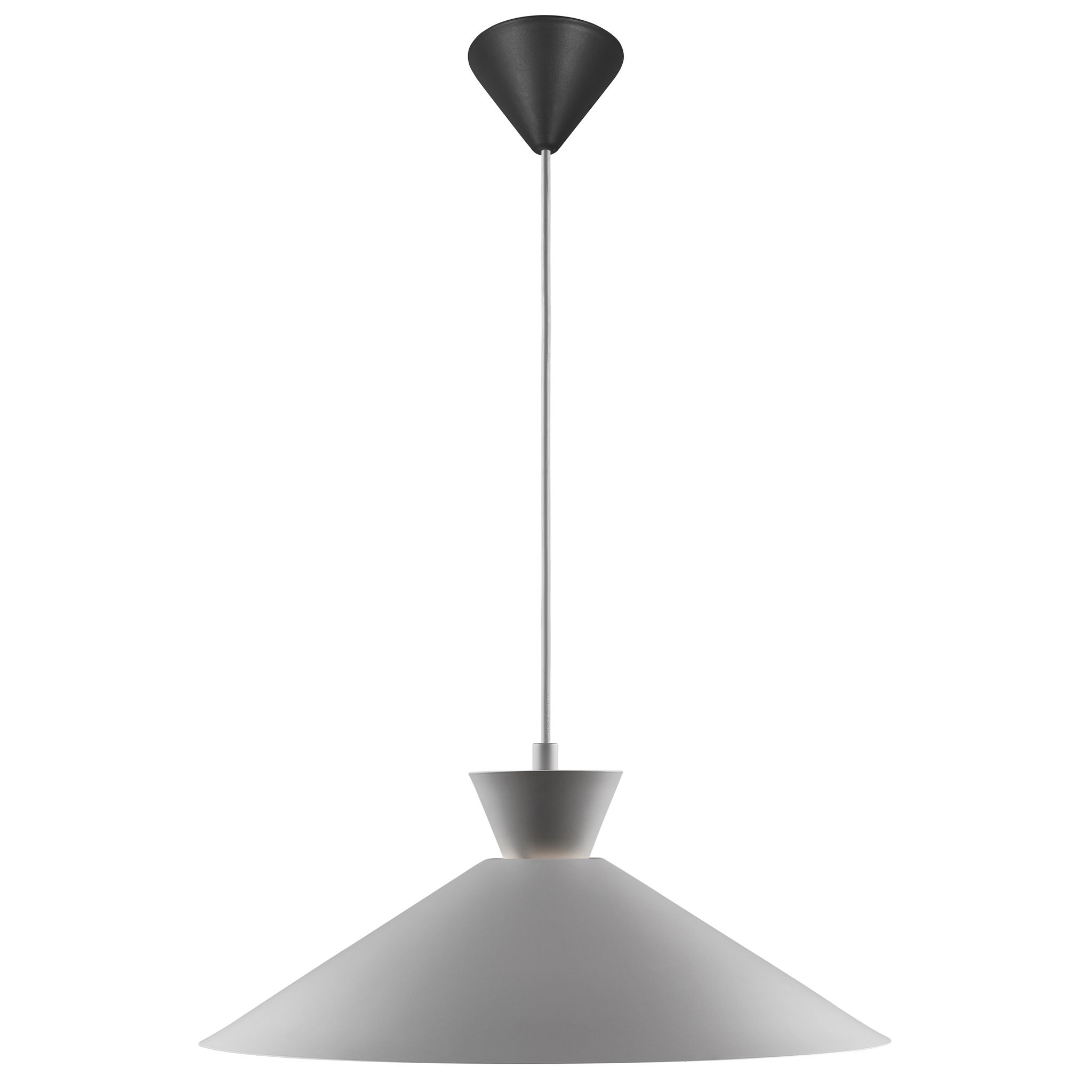 Dial 45, Pendelleuchte, Grau - E27, IP20, max.40W