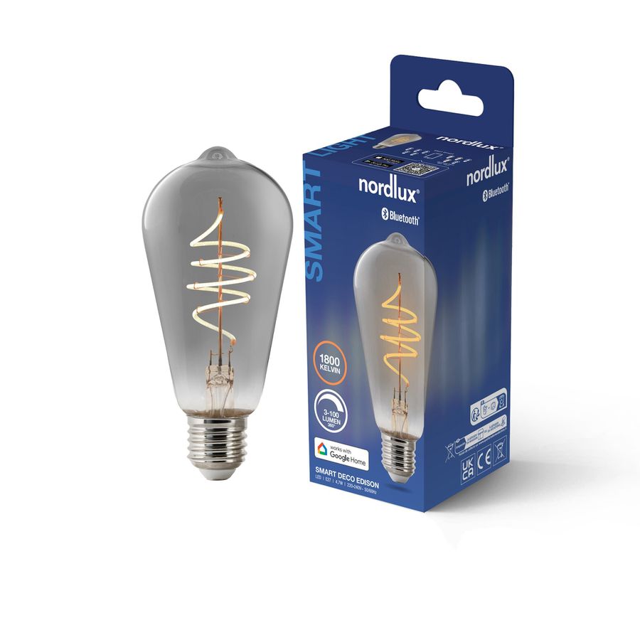 LED-Leuchtmittel Smart, Deco-E27, ST64 , 380lm - LED-Leuchtmittel Smart, Deco-E27, ST64 , 380lm
