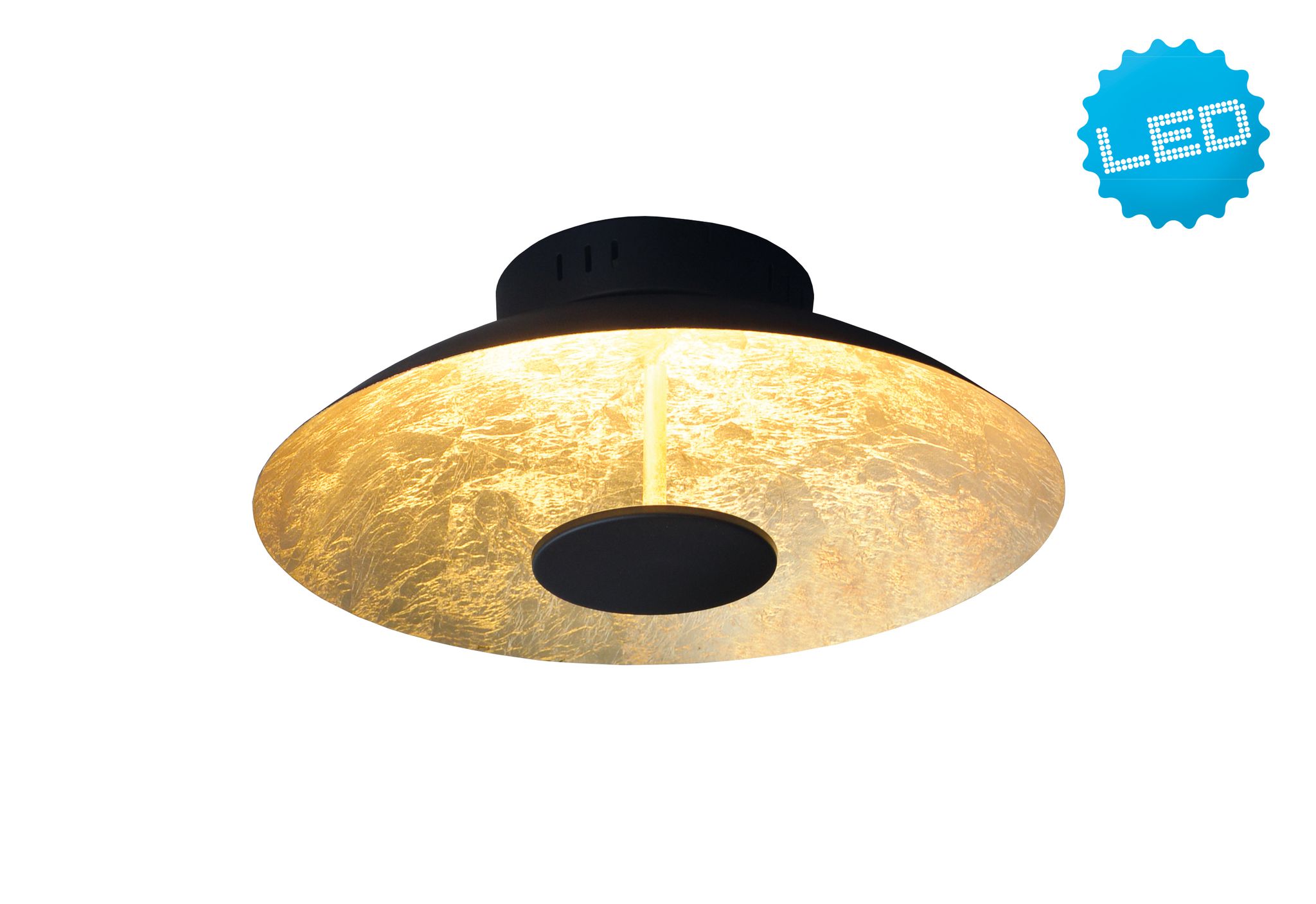 LED Deckenleuchte Firenze d:40cm - LED fest verbaut, 2500K, warmweiss
