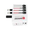 World USB Charger AC45PD - Schuko, 2-Pol EU, IT, UK, BRA, USA/Japan, AUS/China, 1xUSB-A 20W, 1x USB-C 45W PD