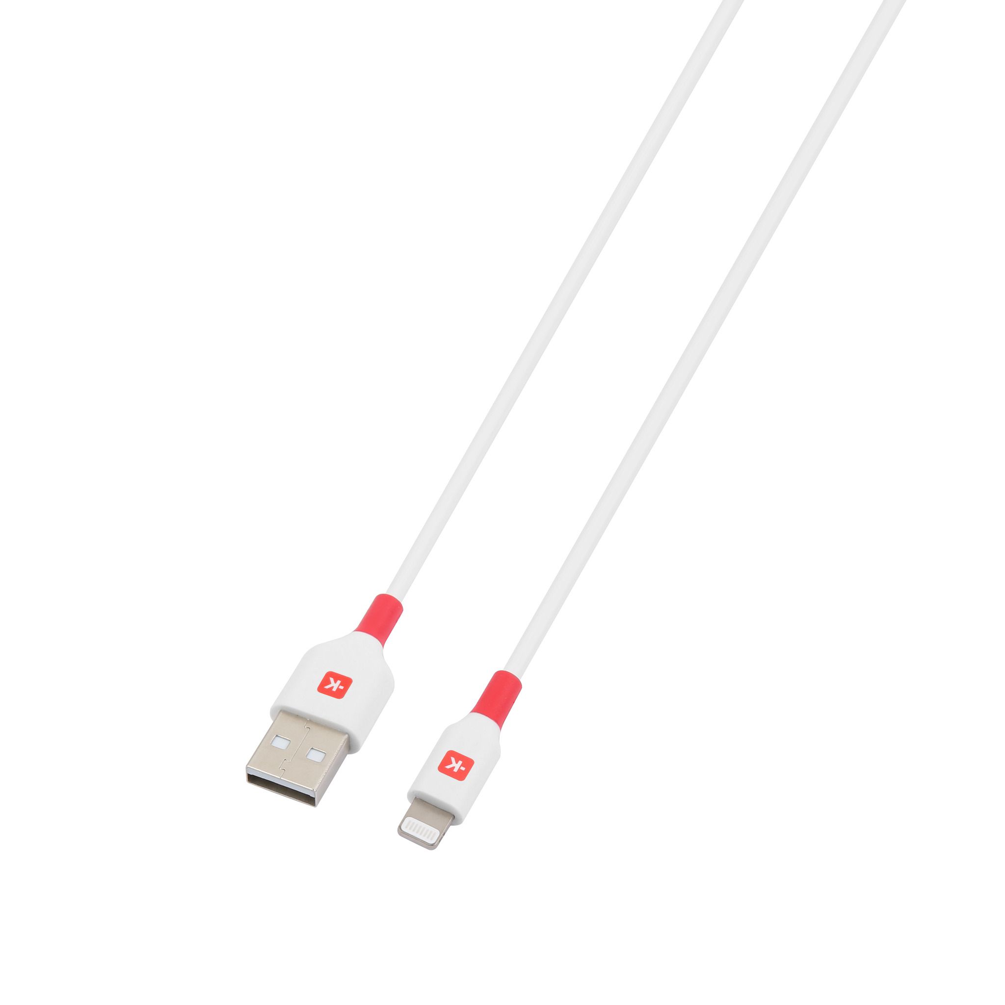 USB-A to Lightning Cable - 2m - USB-A to Lightning Cable, 2m, Apple zertifiziert, weiss