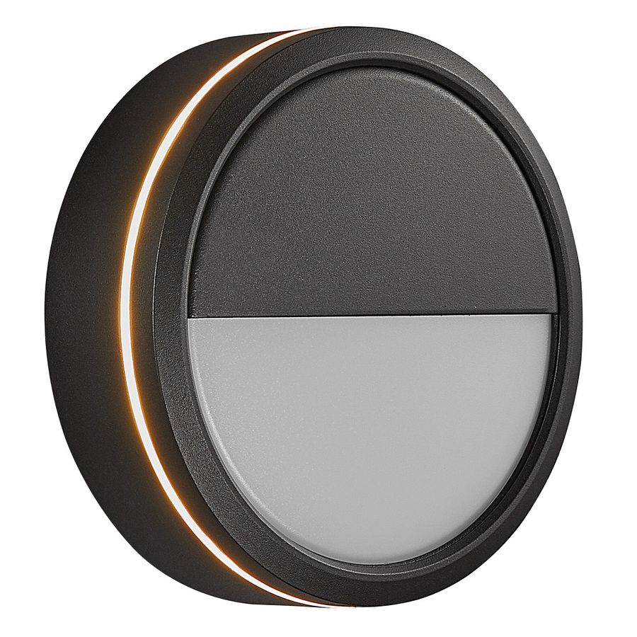 Ava, Deckenleuchte, Schwarz - LED Modul, 9,5W LED, IP54