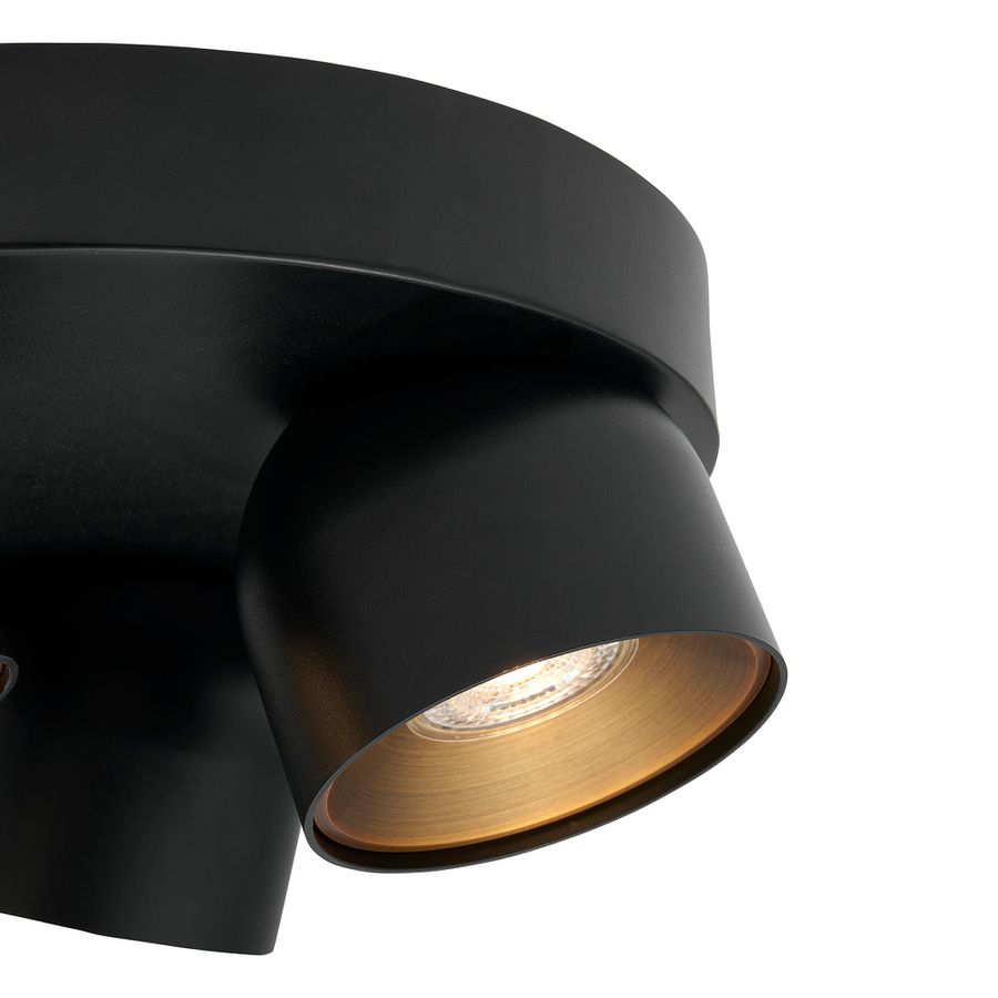 Spotlight Pitcher 3-Rondel - 3x50W, GU10, IP20