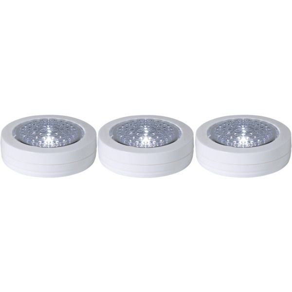 LED Nachtlicht Functional 3er Pack - 5Lm, 3000K, 0.225W, 4.5VDC, weiss, ein/aus, exkl. 3 x AAA