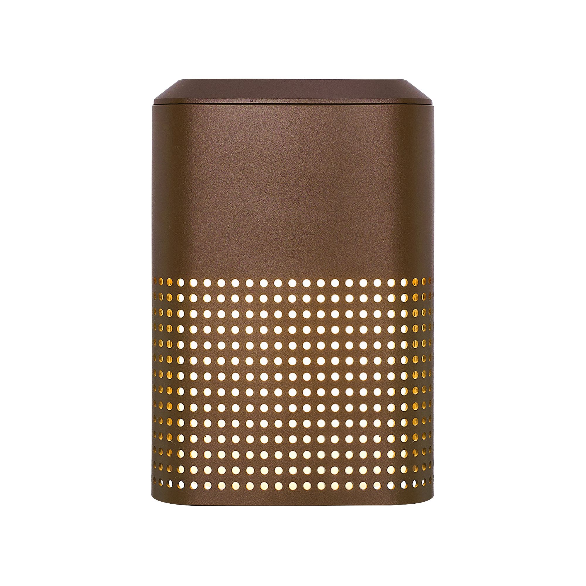 Wandleuchte Sidara  Seasidemetallischbraun - 15W, E27, IP54