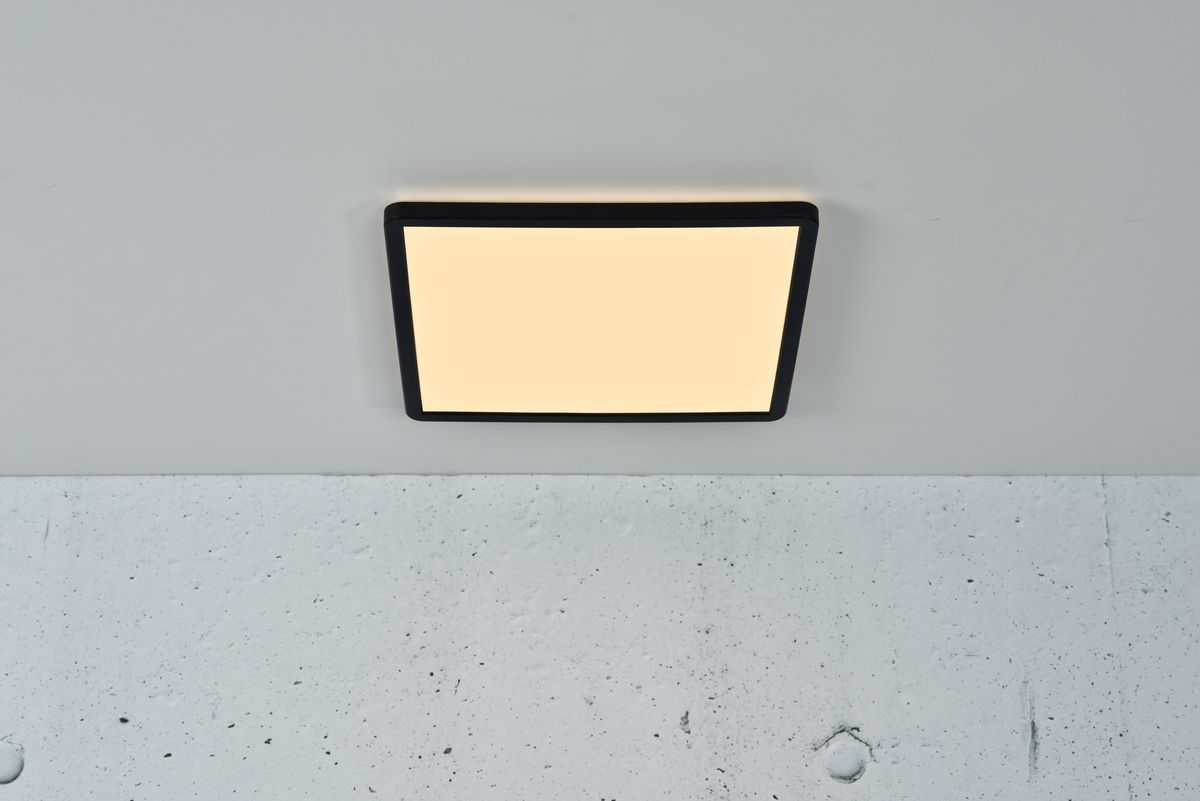 Oja Square 29, IP54, Schwarz - LED Modul, 14,5W, IP54