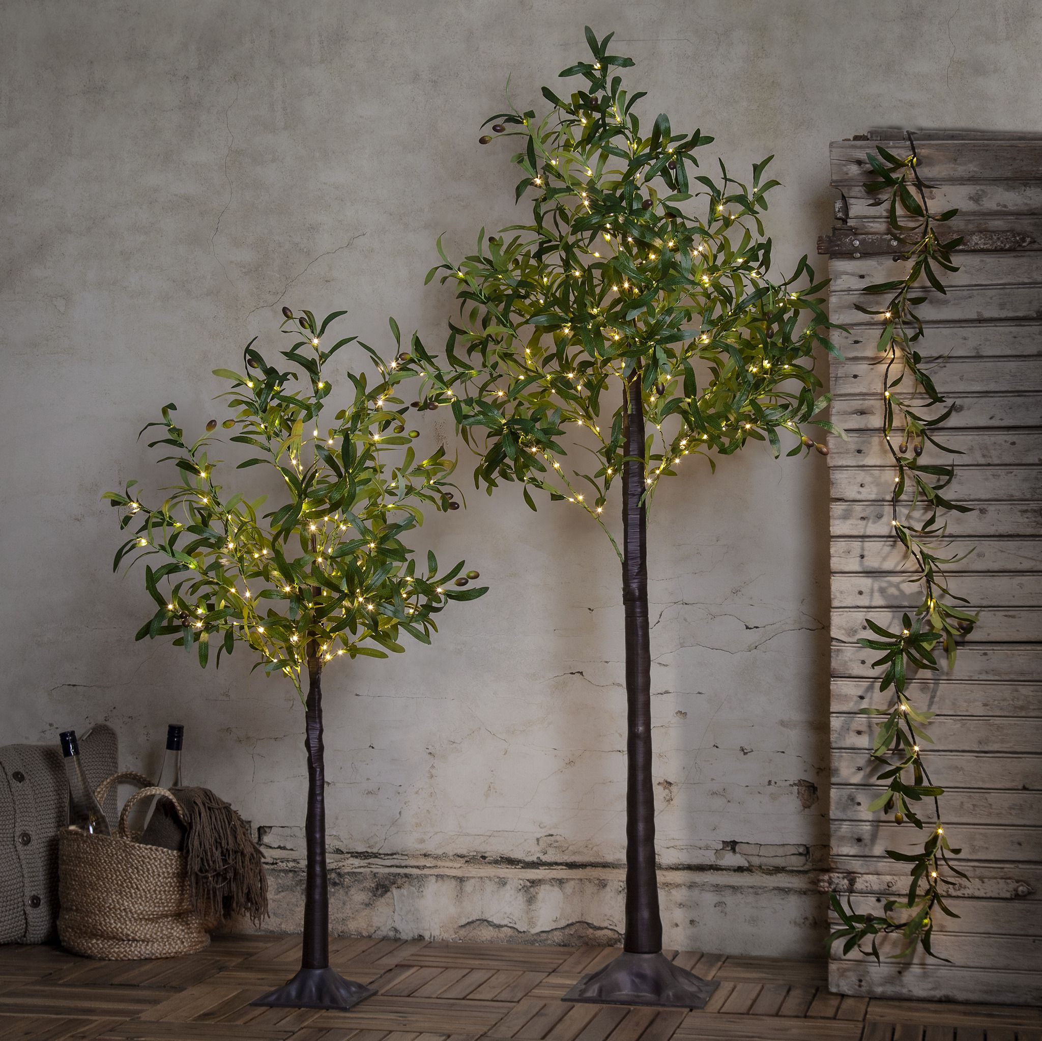 Decorative Baum Olivec - IP44, Warmweiss, 178 LED's