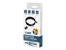 Magnetisches Kabel USB Typ-C auf USB Typ-C - 120 cm,  schwarz