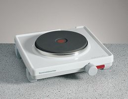Piastra di cottura AK 1580 - Einzelkochplatte , Weiss, 1500W