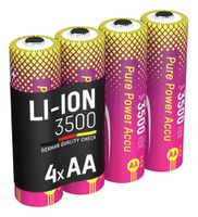 Pure Power Li-Ion Akku Micro AAA Typ 1400 (min. 1250 mAh) - Akku
