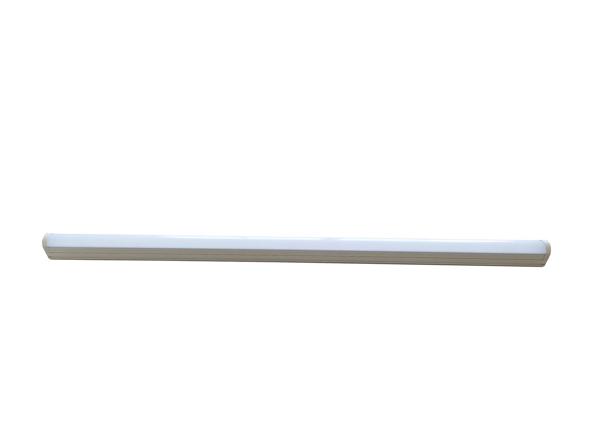 Barre lumineuse LED avec une seule batterie LEALED, 1200mm - 35W, 5200lm, 4000K, IP20, CRI>80, 120°, 3h Not, weiss, nicht dimmbar, L=1198mm, B=46mm, H=65mm