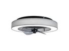 LED-CCT Deckenleuchte  VALENTO  inkl. Ventilator : 51cm grau - IP20, LED-Modul, Grau