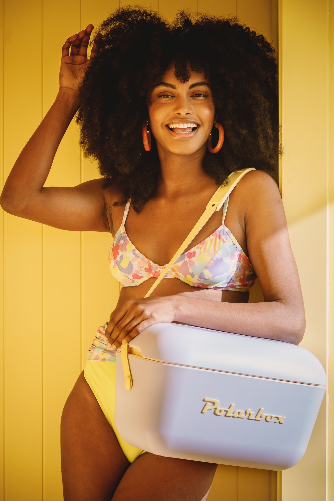 Polarbox Retro Cooler lila 12l - Kühlbox, 12l, Vintage Design