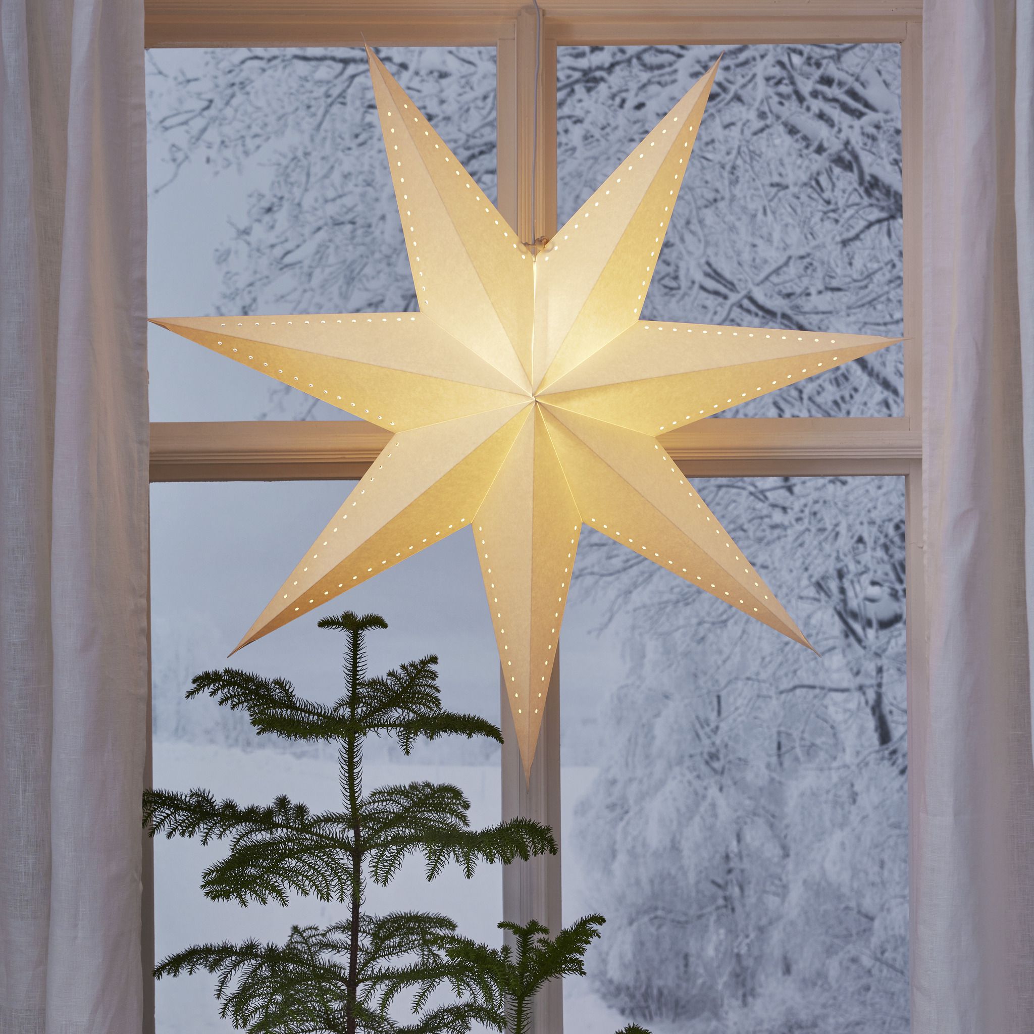 Paper Star Mika - Indoor, , Weiss