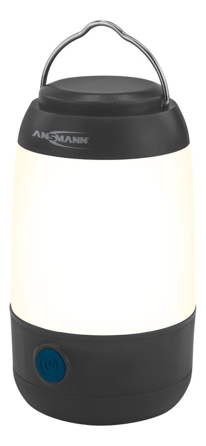 Campingleuchte Mini - 3W, Leuchtdauer 11.5h, schwarz