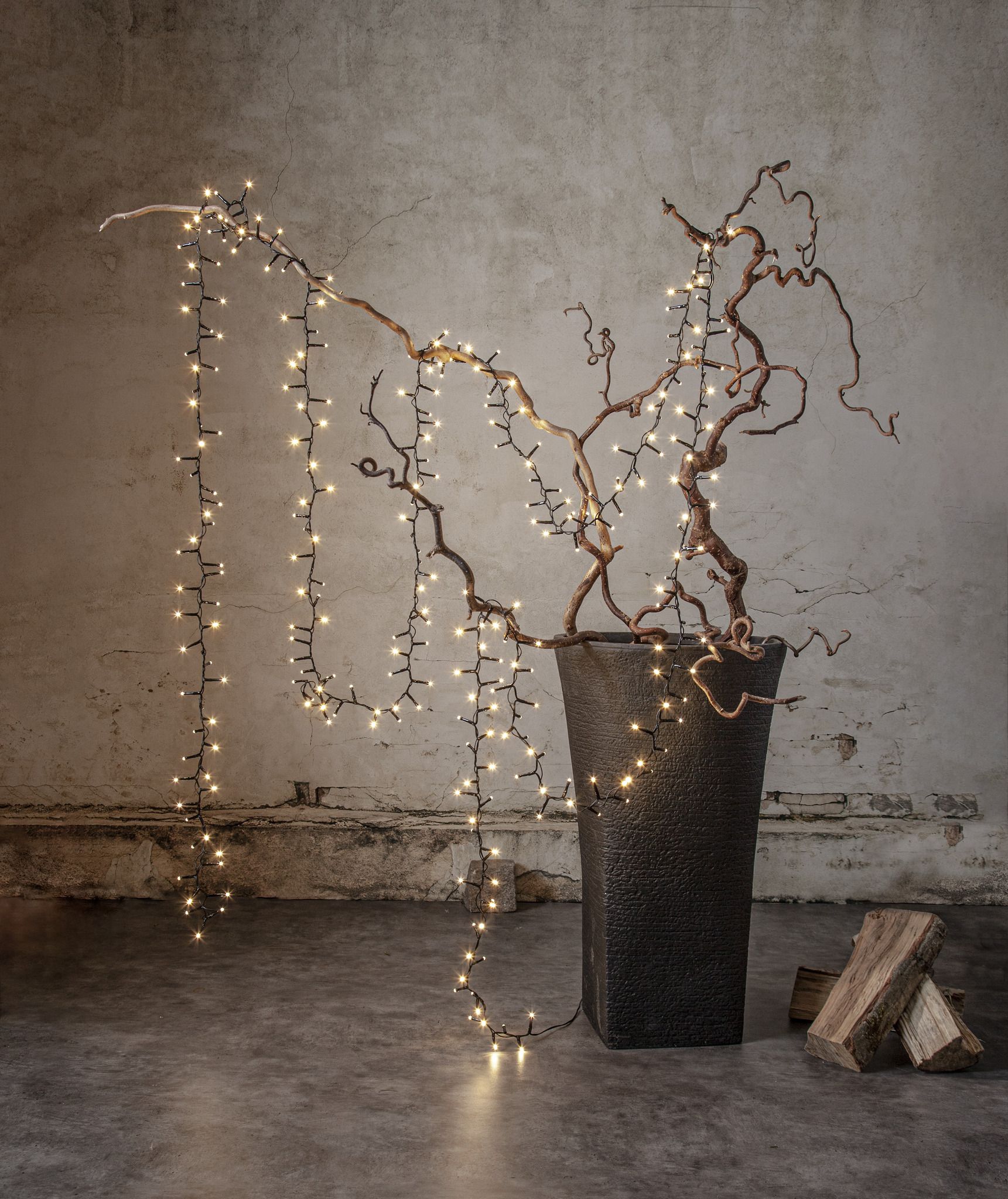 Lichterkette Shiny - IP44, Warmweiss, 1200 LED's, 2400.00 cm